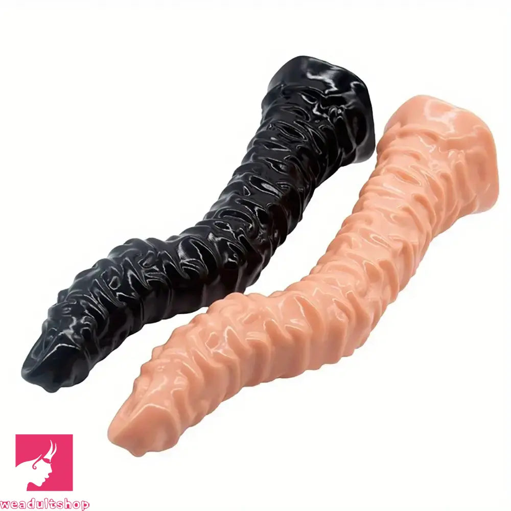 14.2in Heavy Duty G-Spot Butt Plug Extended Dildo For Prostate Simulation