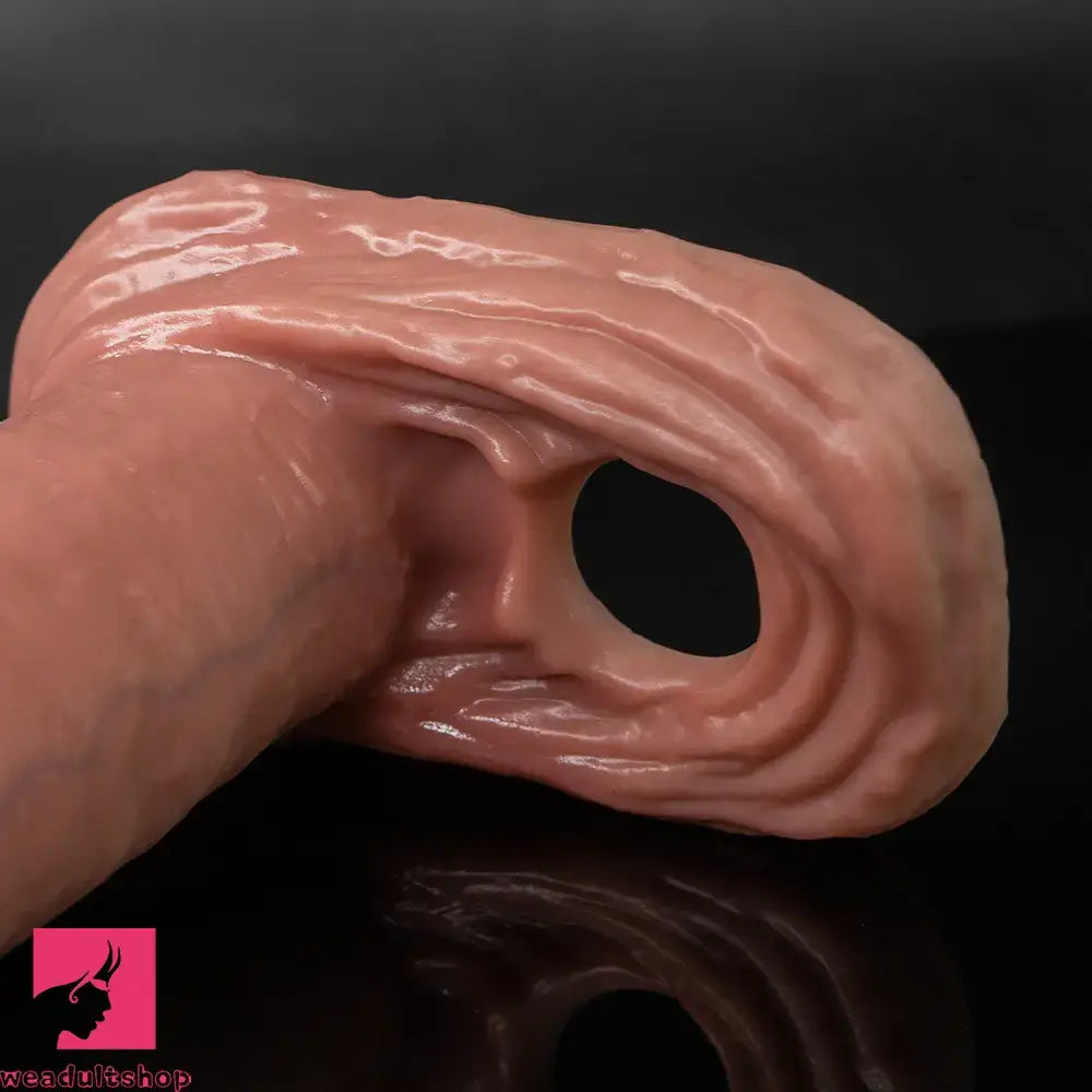 3.74in 5.11in 6.49in Realistic Hollow Small Cock Dildo Sleeve Cock Ring