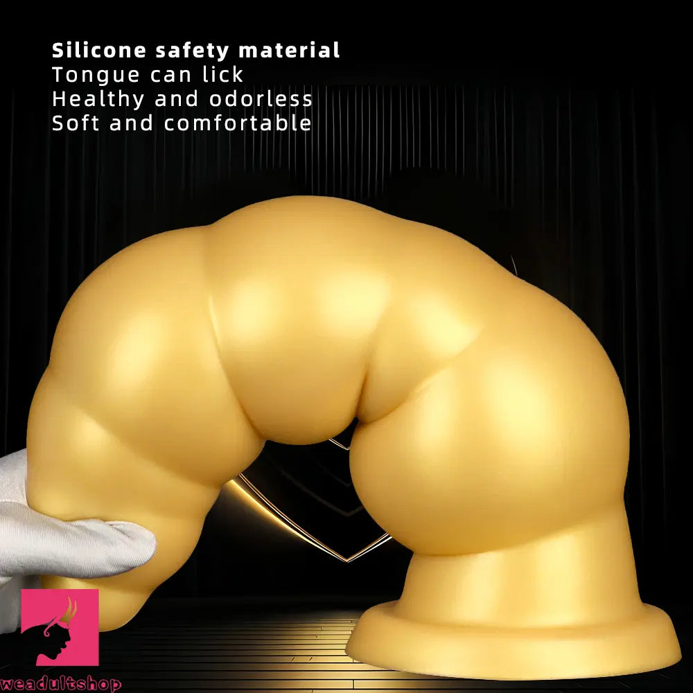10.23in 14.56in Giant Cock Butt Plug Small Head Silicone Soft Thick Dildo