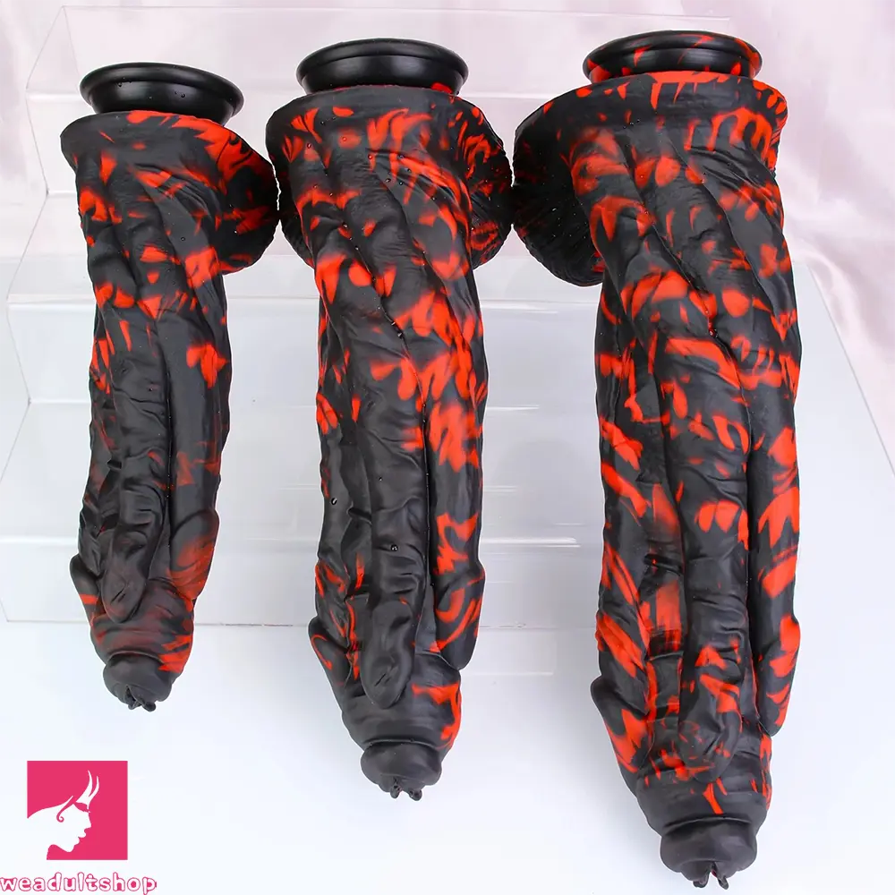 10.82in 12.4in 13.97in Giant Soft Silicone Sexy Penis Dildo For Women Sex