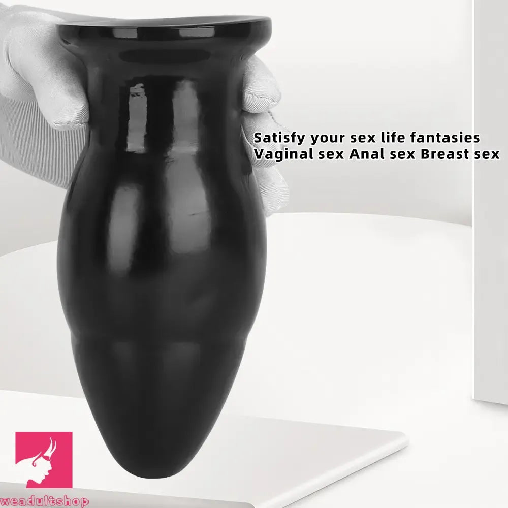 6.88in Big PVC Butt Plug Dildo Sexual Wellness Bold Design Anal Cock Toy
