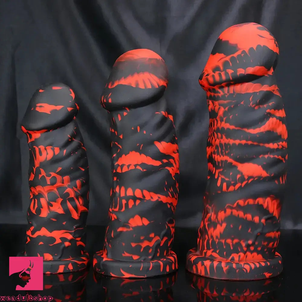 8.85in 10.62in 11.81in Silicone Mushroom Head Bold Thick Anal Fantasy Dildo