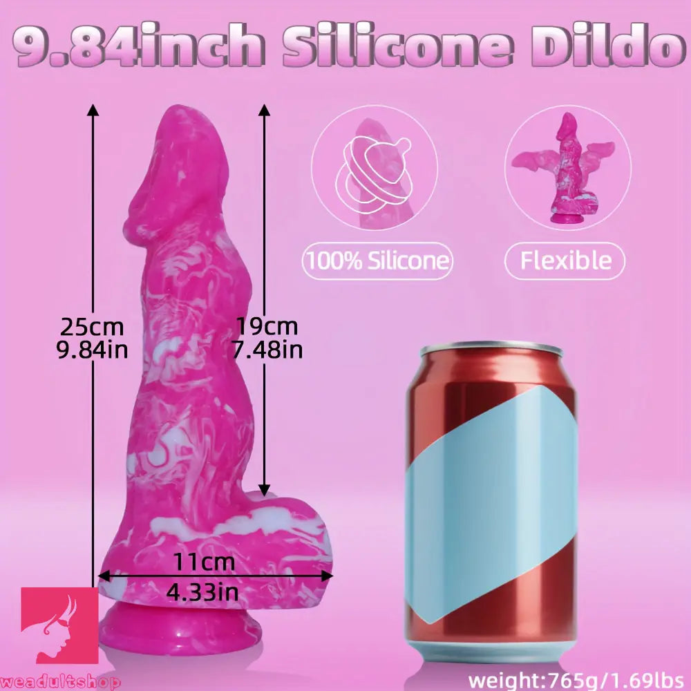 9.84in Fantasy Animal Large Knot Dildo Monster Biological For Masturba