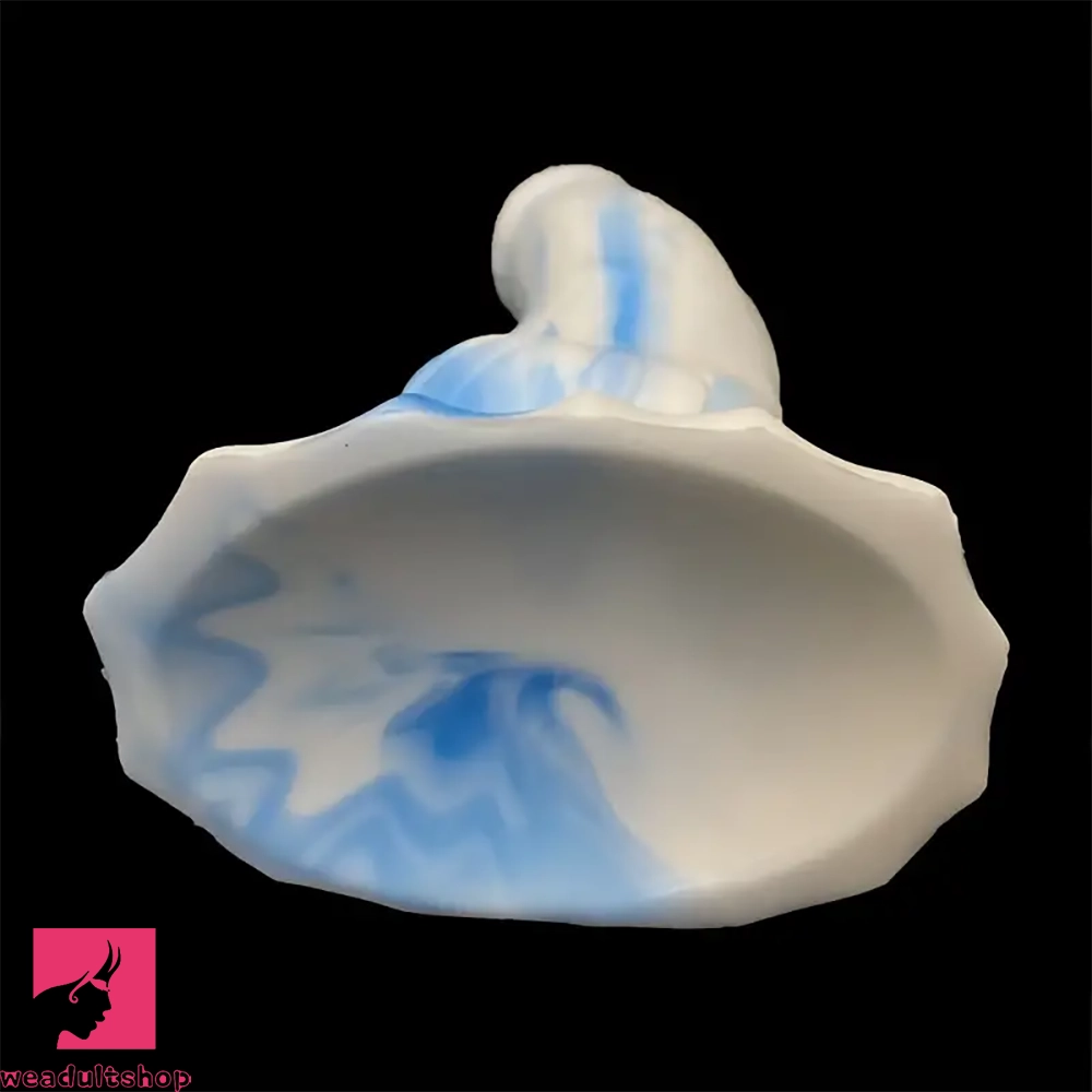 7.28in Dolphin-Shaped Liquid Silicone Soft Dildo For Hands-Free Prostate