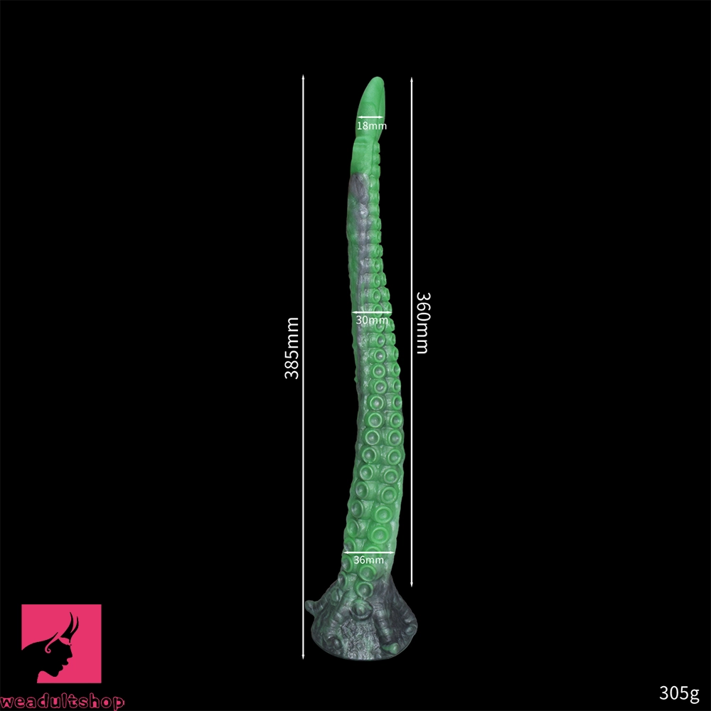 15.16in 17.32in Super Long Big Tentacle Silicone Butt Plug Dildo Anal Sex
