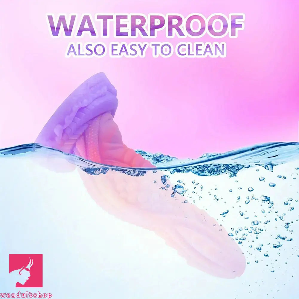 8.07in Dragon Monster Silicone Soft Dildo For Women Men Couple Strap on