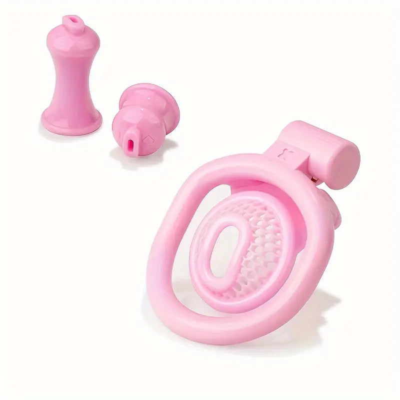 Plastic Chastity Cage For Men Positive Negative Poles S/L/Urine Columns