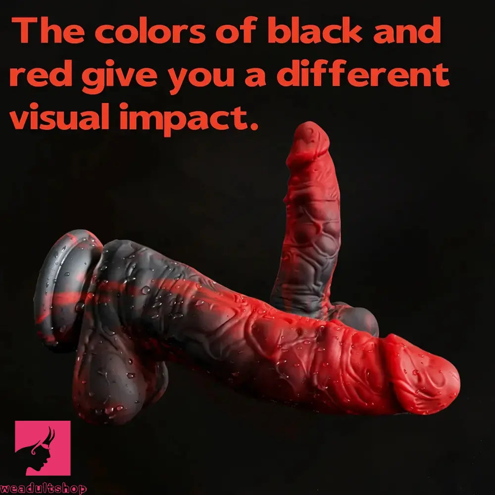 7.48in Realistic Liquid Silicone Beginner Friendly Clit Female Soft Dildo