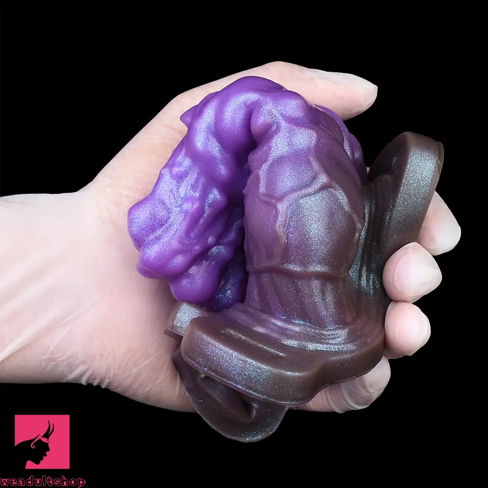 5.55in Dragon Silicone Floppy Beast Creature Fantasy Hollow Dildo Sleeve