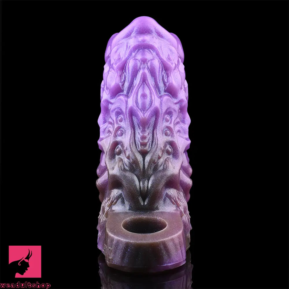 5.78in Dragon Beast Creature Fantasy Hollow Silicone Soft Dildo Sleeve