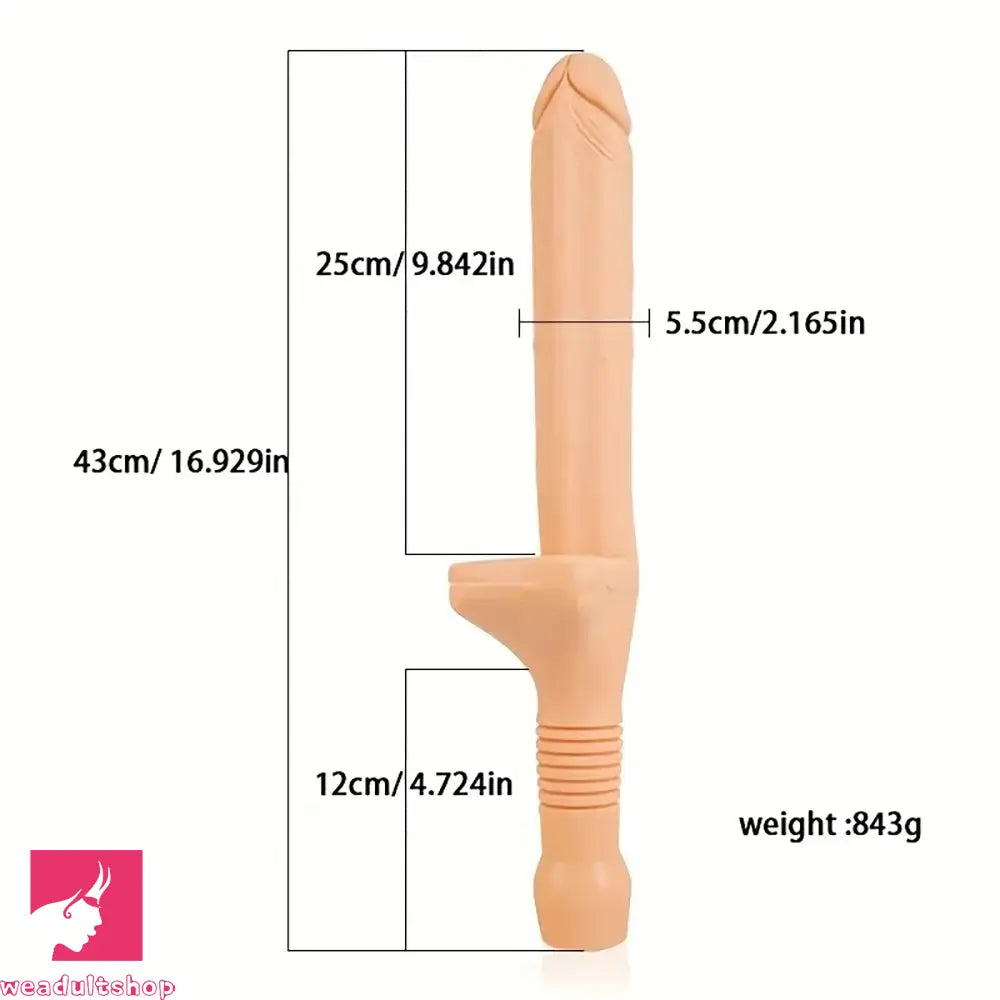16.93in Long Huge Handle Sword Dildo For Heterosexual G-Spot Comfortable