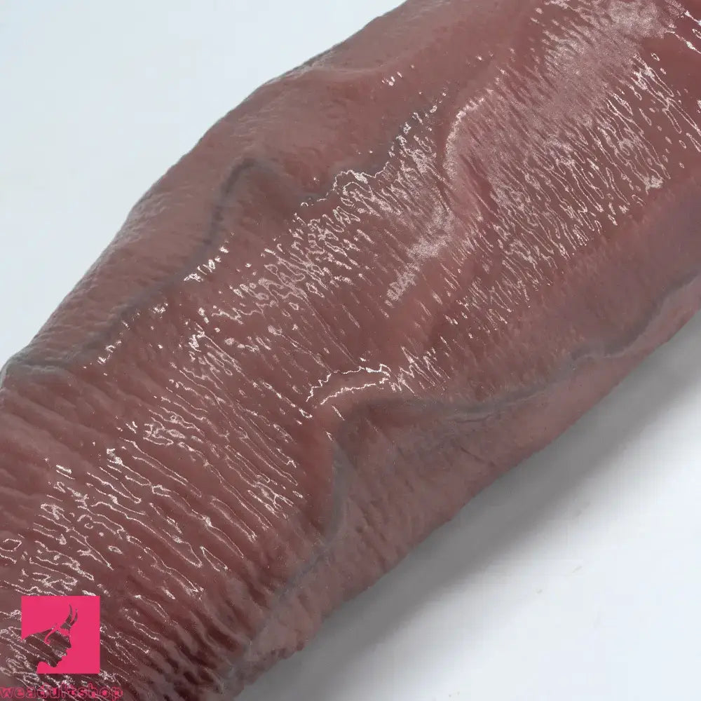 9.05in 10.23in 11.41in Strap on Realistic Soft Dildo Penis Masturbator