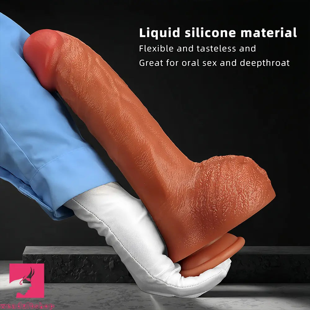 8.46in 9.44in 10.23in 11.22in Multiple Cocks Ultra-soft Large Silicone Dildo