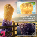 7.48in Novelty Sheep-Shaped Animal Male Receptacle Flexible Clit Dildo