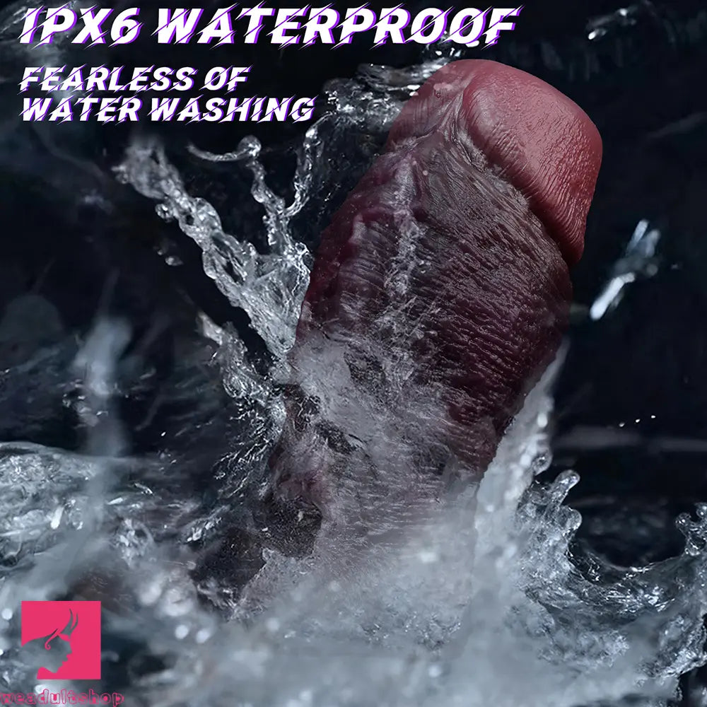 4.09in 4.64in 5.51in Lifelike Cock Soft Silicone Flexible Real Dildo Sleeve