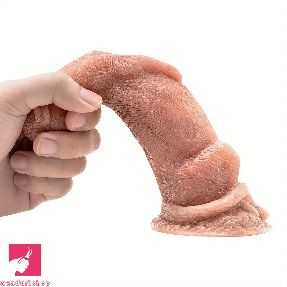 8.27in kangaroo Animal Silicone Soft Big Dildo Fantasy Odd Sex Toy For Clitoris