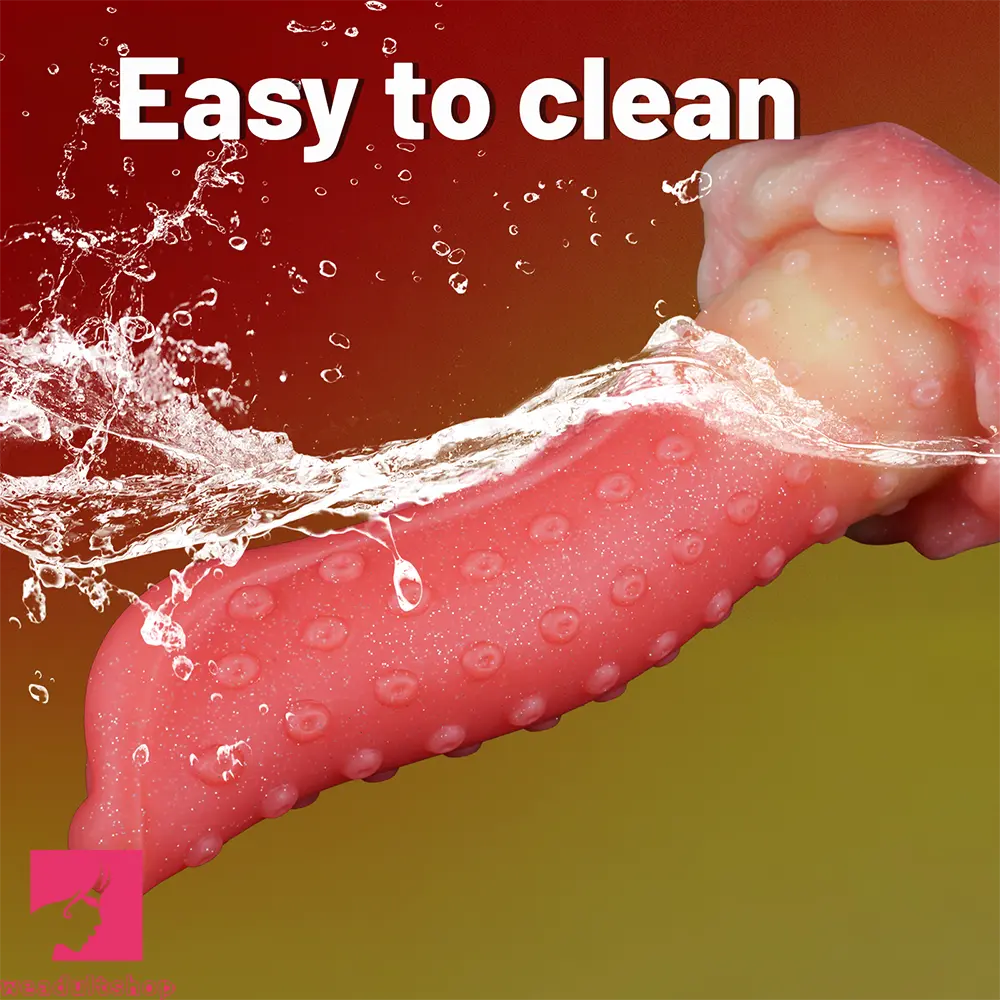 8.26in Soft Realistic Odd Shaped Silicone Penis Octopus Dildo For Sex