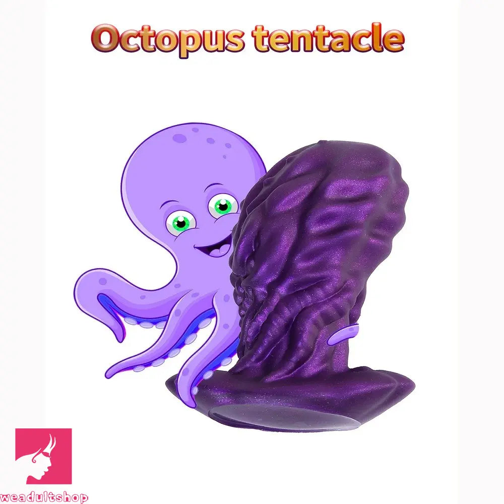 3.94in 5.51in 7.09in Silicone Soft Small Octopus Tentacle Dildo For Men