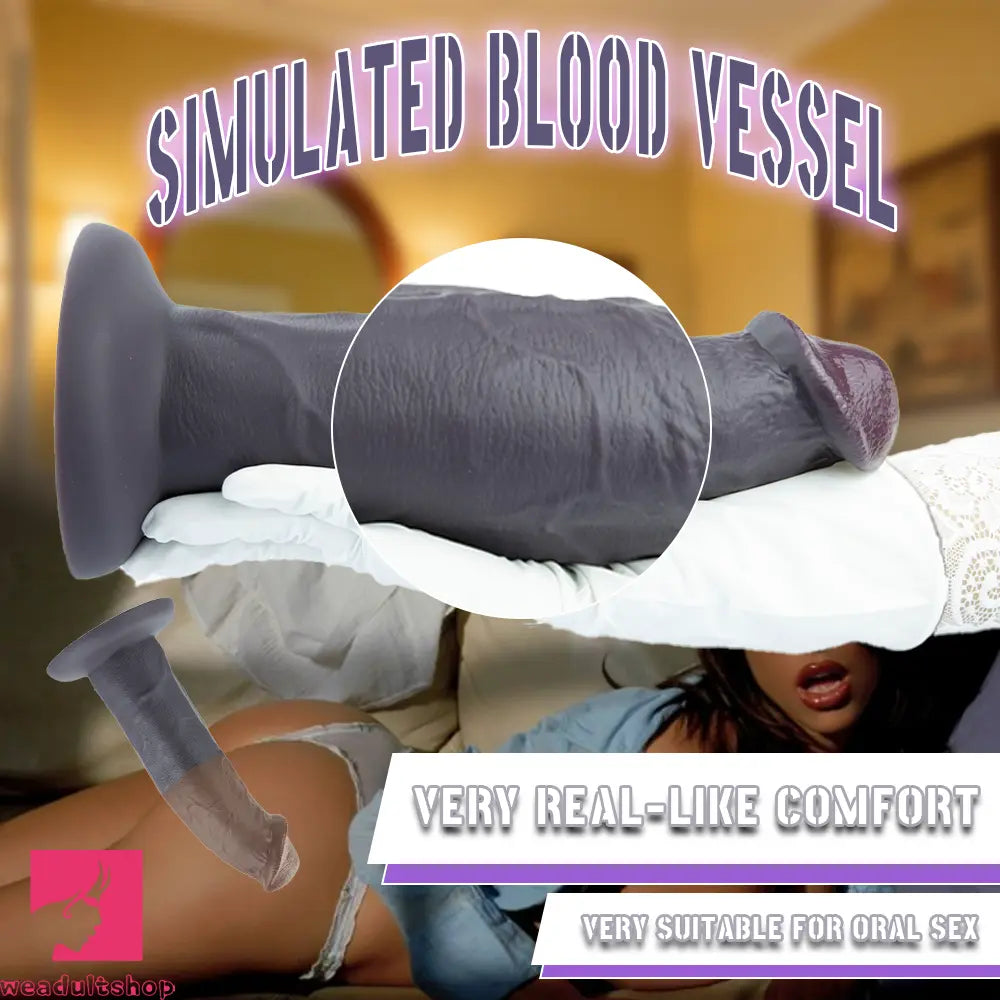 9.05in 11.02in 12.59in Egg-free Silicone Big Dildo For G Spot Adult Product