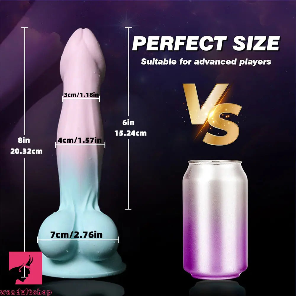 7in 8in 13in Fantasy Liquid Silicone Big Dildo Flexible Stimulator Holiday Gift