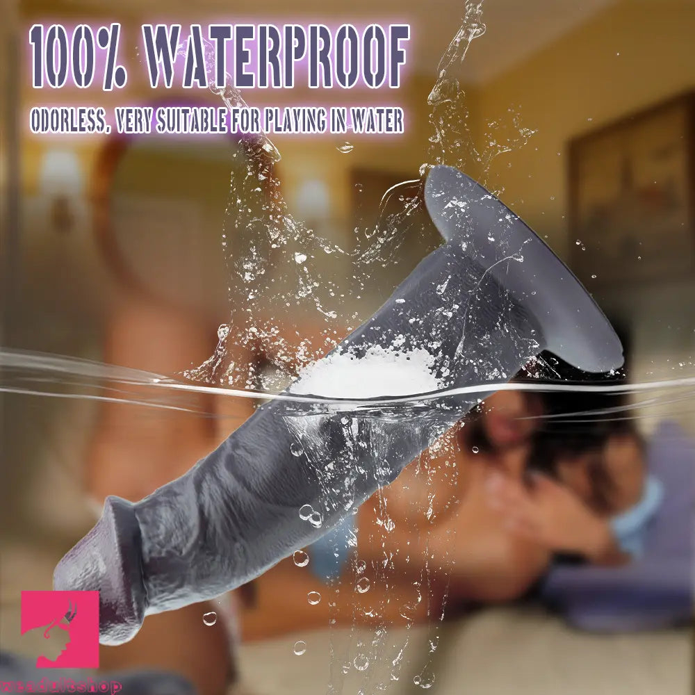 9.05in 11.02in 12.59in Egg-free Silicone Big Dildo For G Spot Adult Product