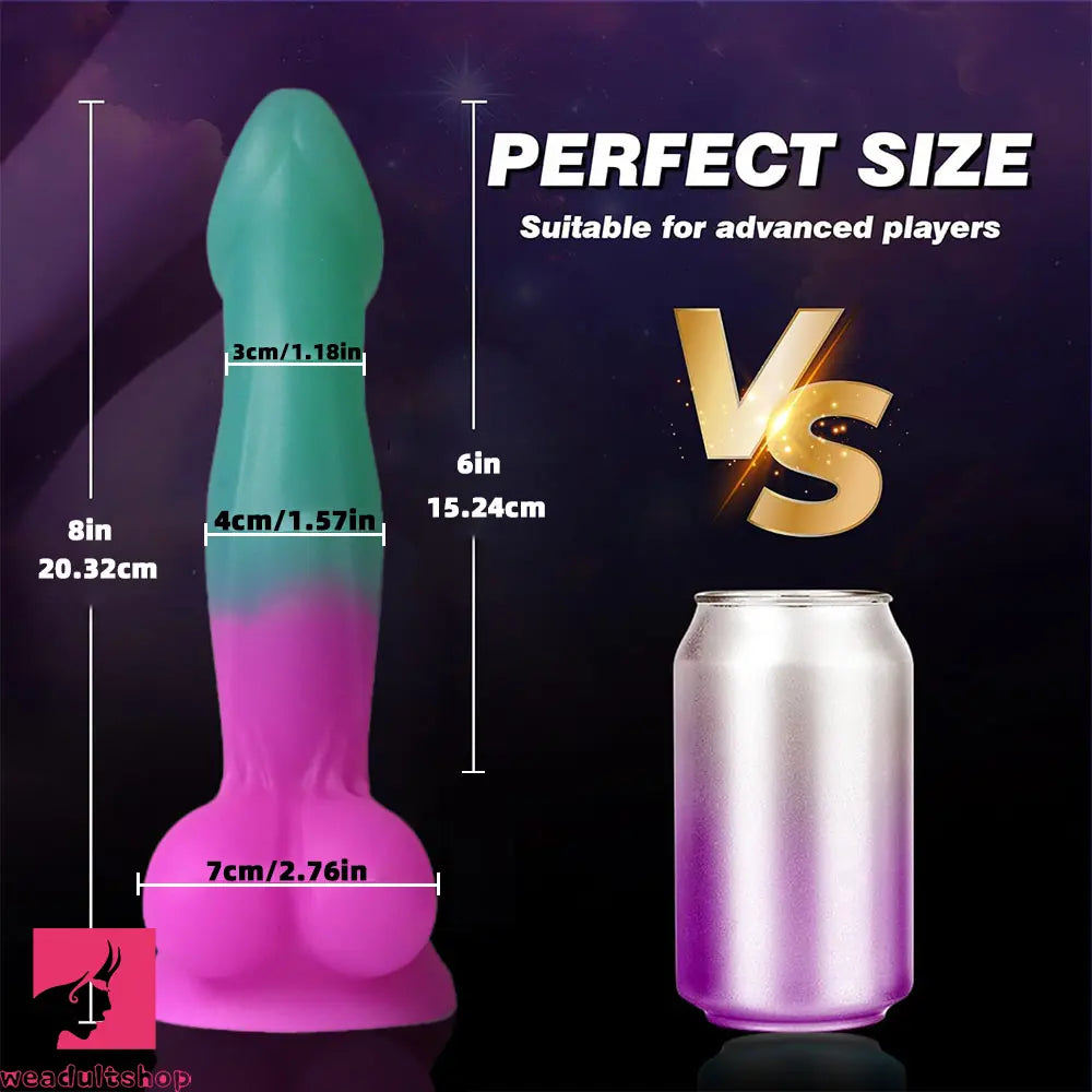 7in 8in 13in Fantasy Liquid Silicone Big Dildo Flexible Stimulator Holiday Gift