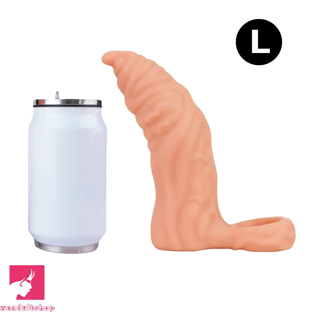 6.18in 7.48in Vibrating Fantasy 10 Modes Cock Sleeve Dildo For Females