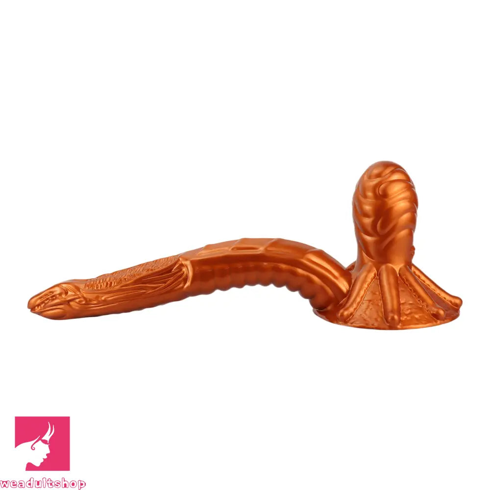 11.81in 17.7in Dual Ended Alien Anal Plug Soft Fantasy Dildo Anal Massage Dilator