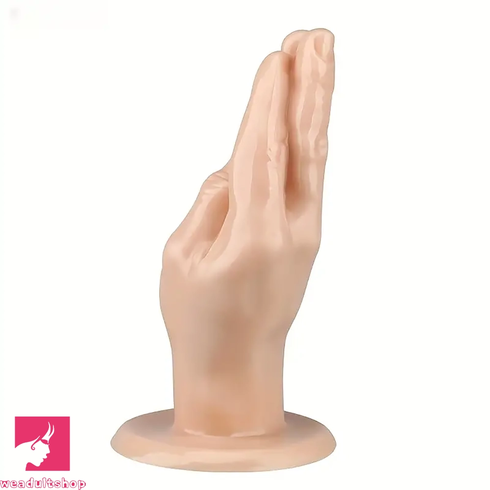 8in Realistic PVC Finger Punch Adult Female Hand Fist Thick Cock Dildo