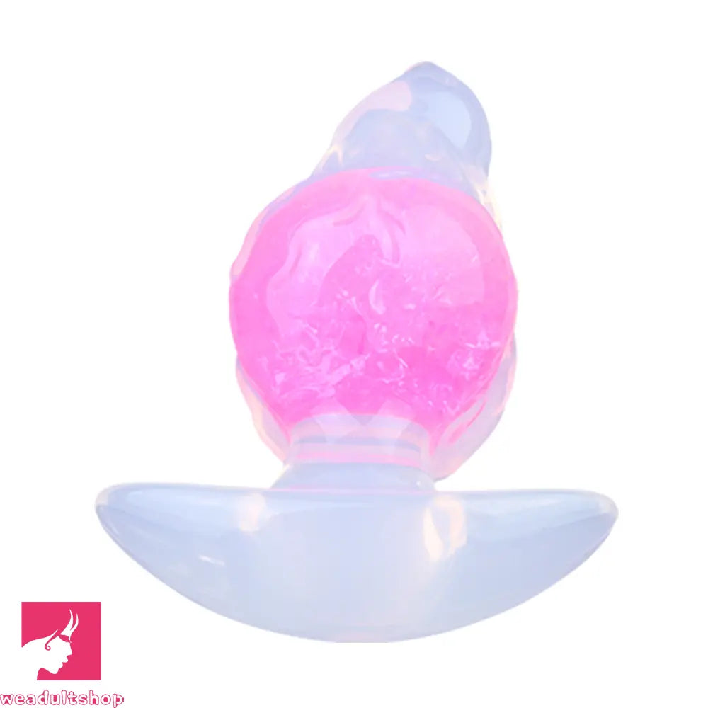 5.51in Luminous Silicone Anal Beads Dildo Anal Sex Toy For Women Sex