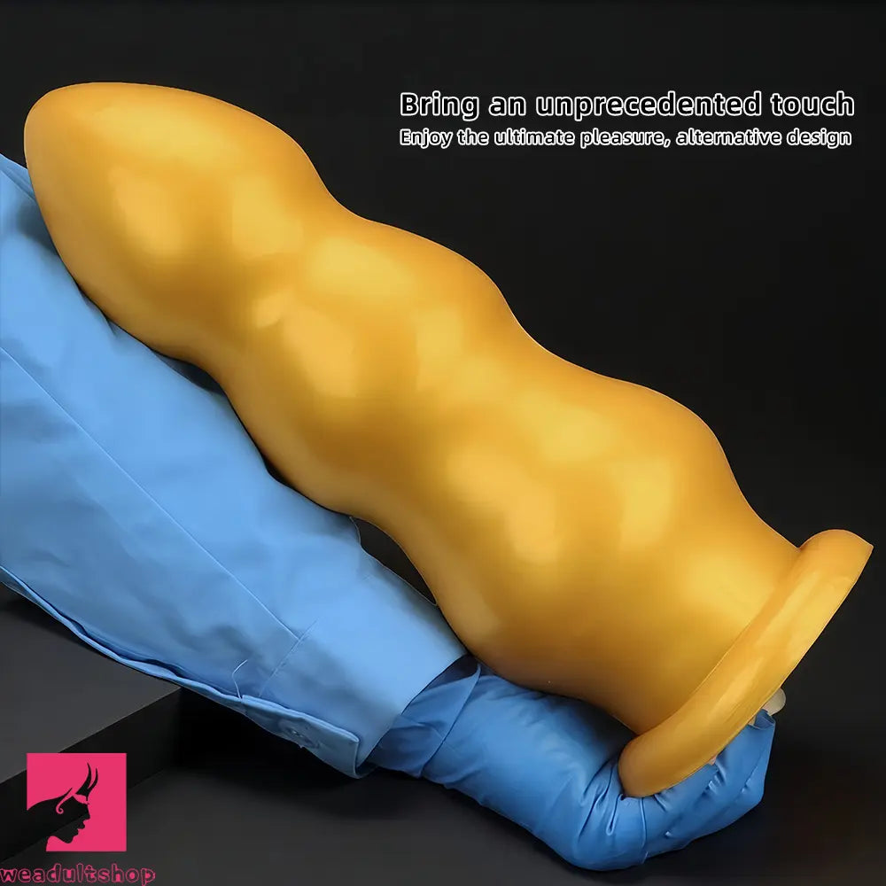 7.48in 8.85in 10.43in 12in Extra Large Gold Silicone Dildo Highquality Cock