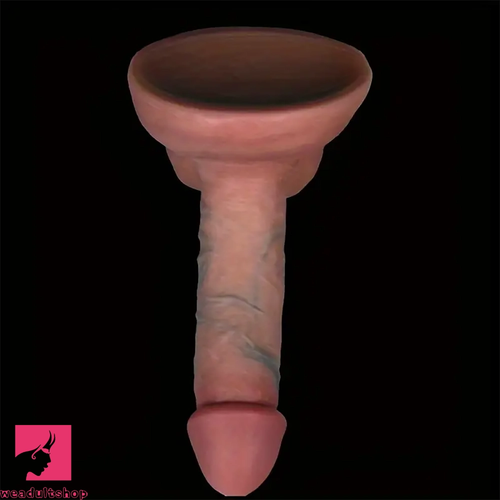 7in Flesh-Like Dildo G-Spot Anal Stimulation Vaginal Massage Prostate Toy