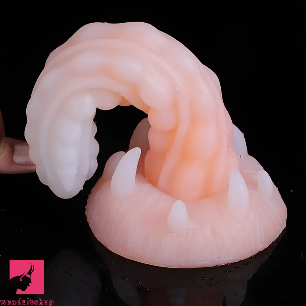 7.48in Silicone Butt Plug Monster Cock Dildo With Suction Cup For Beginner
