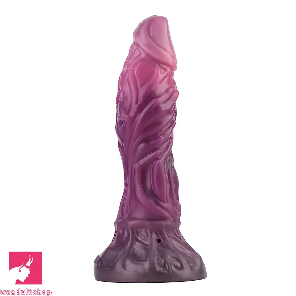 9.64in Squeezing Inflatable Alien Penis Fantasy Odd Silicone Dildo For Sex