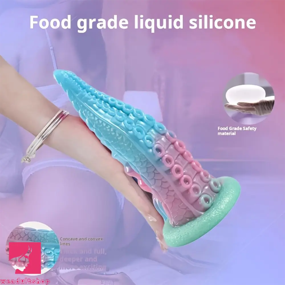 7.87in Octopus Tentacle Dildo For Women Soft Dildo For Hands-Free Games