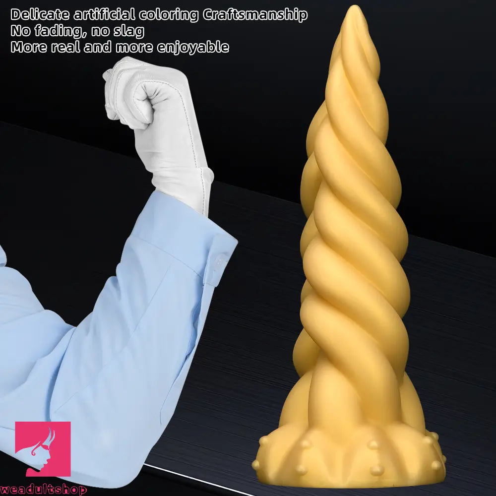 11.81in 13.77in 16.14in Extra Large Long Liquid Silicone Twist Soft Dildo