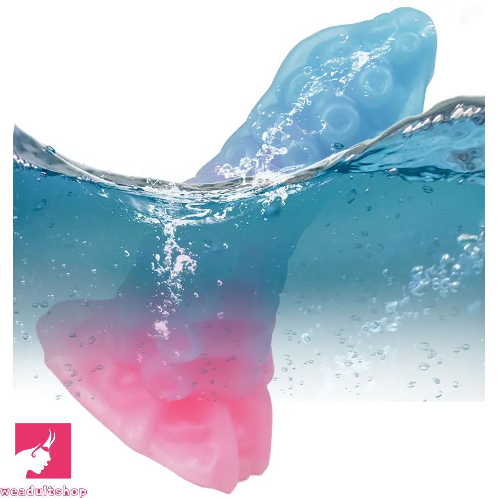 5.9in 6.69in 8.66in Big Animal Tentacle Silicone Soft Dildo For Prostate