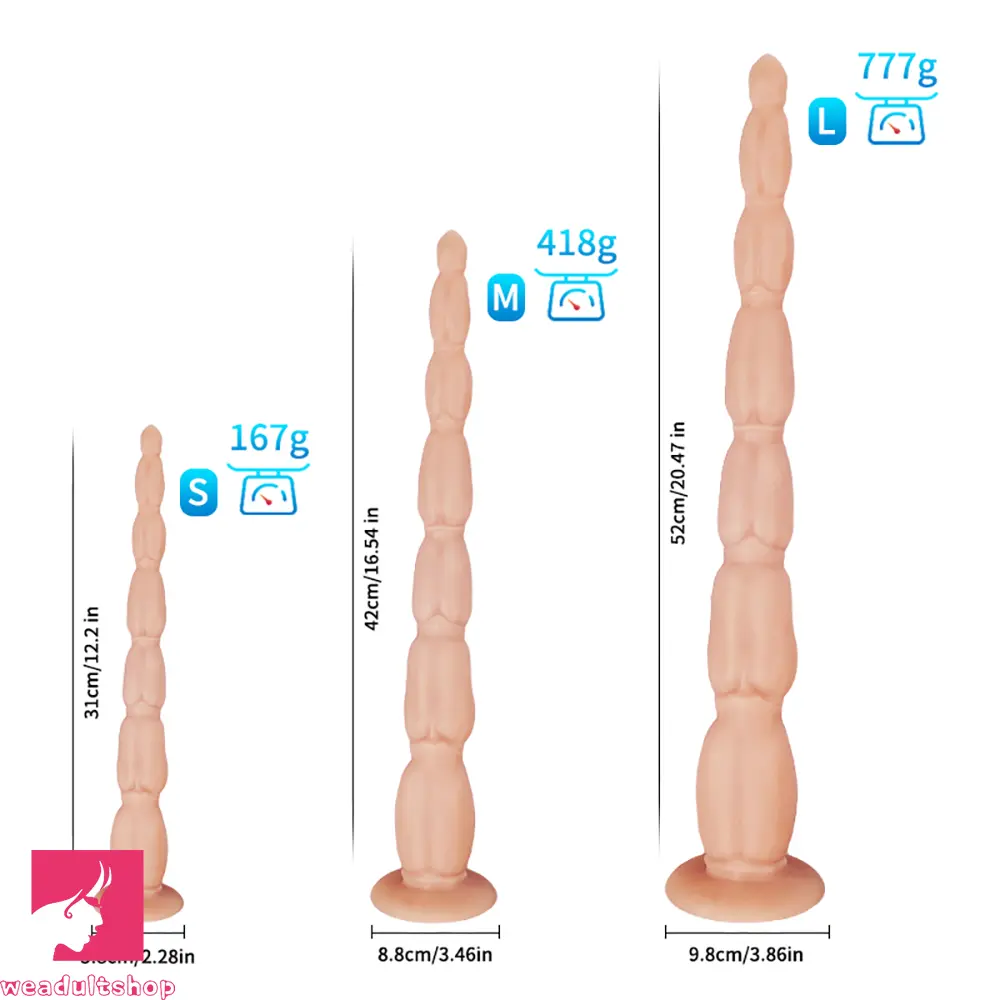 12.2in 16.54in 20.47in Long Monster Silicone Soft Huge Dildo Anal Cock