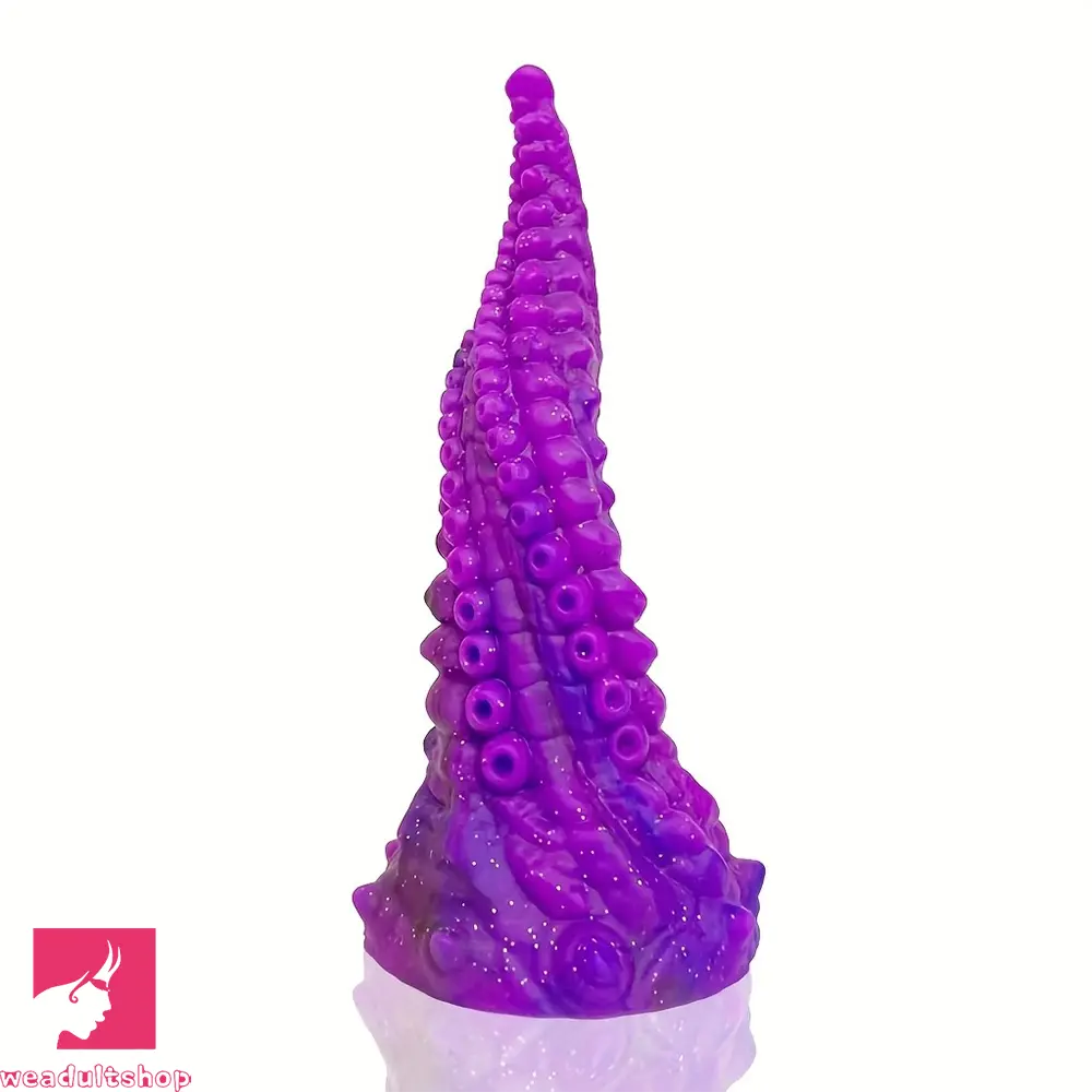 10.03in Octopus Silicone Anal Plug Portable Realistic Tentacle Fantasy Dildo