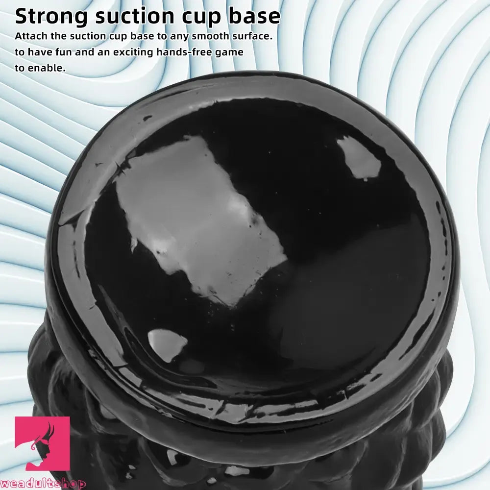 2.95in 4.52in Newbie Black PVC Cock Suction Cup Mini Anal Plug Dildo