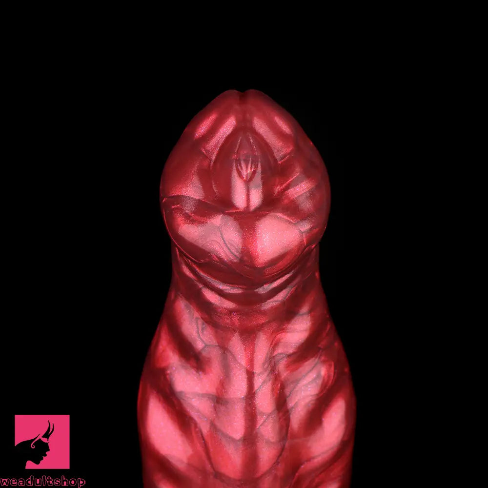 8.46in Knotted Silicone Big Animal Monster Odd Dildo Orgasm Cock
