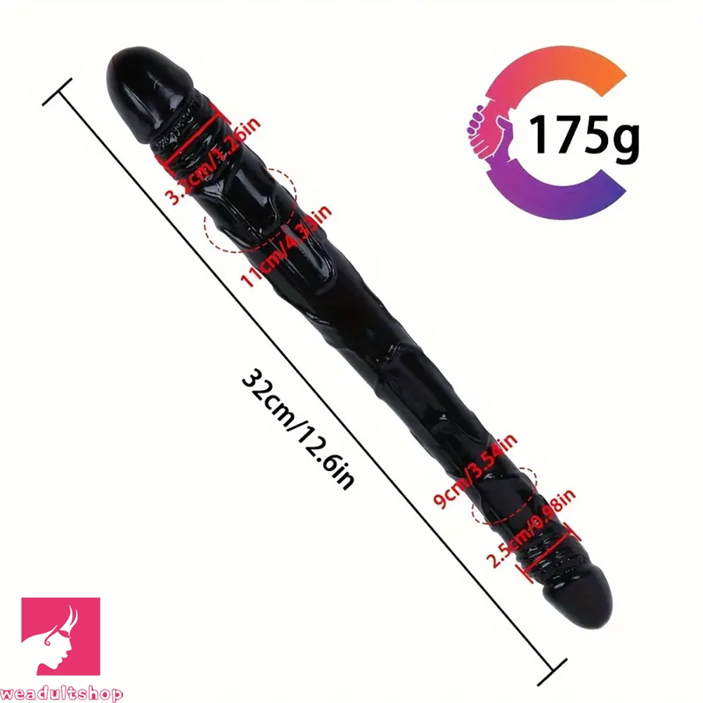 12.6in Double-headed Simulation Penis Dildo For Women G Spot Sex Toy
