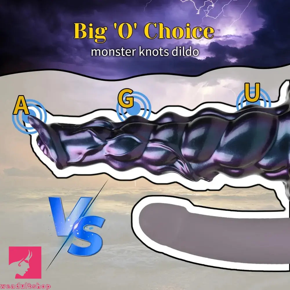 7.95in 9.17in 10.62in 12.75in 14.79in Monster Huge Silicone Stuffed Dildo