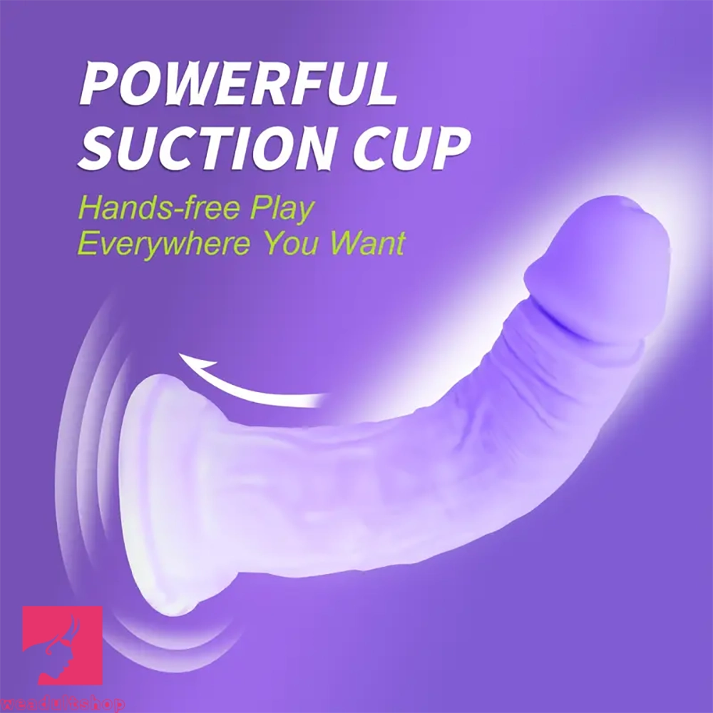 7.48in Silicone Dildo Masturbator Sex Toy Soft Realistic Adult Clit Sex Toy