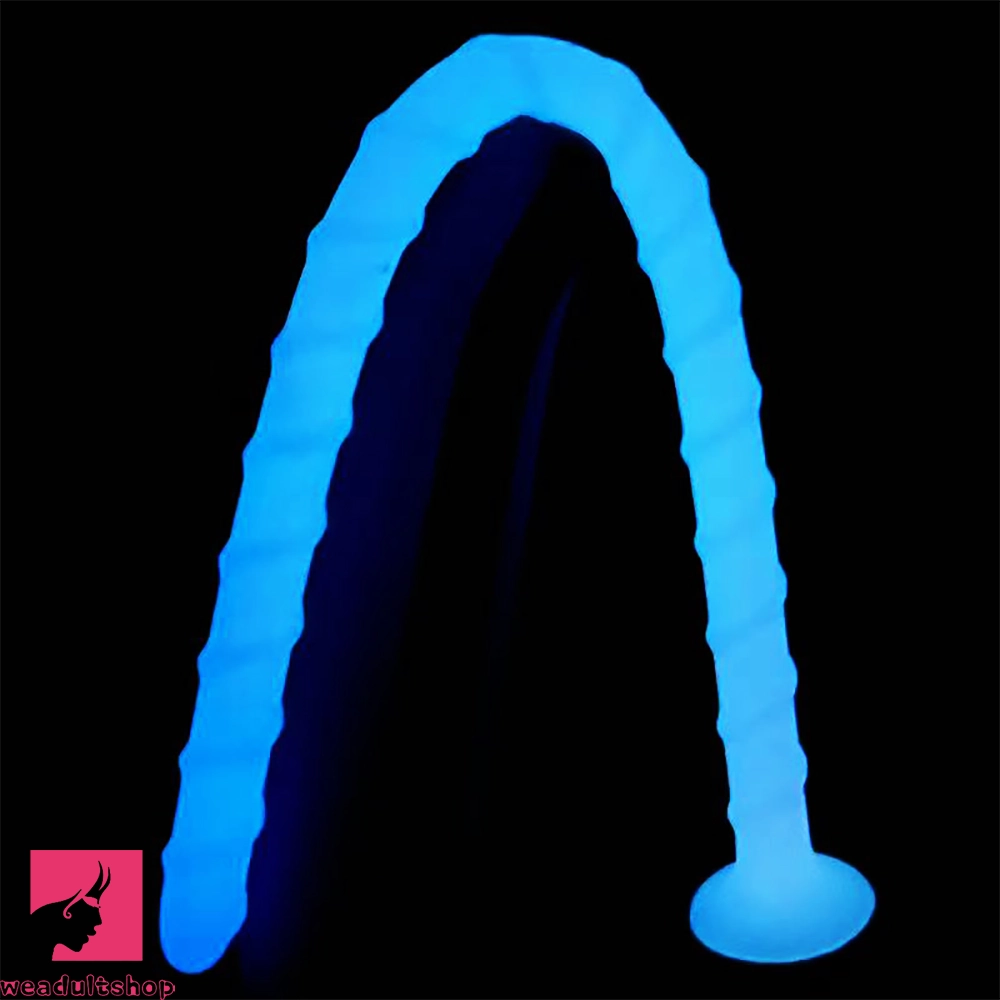 16.14in 19.69in 24.21in Luminous Monster Soft Prostate Glowing Dildo