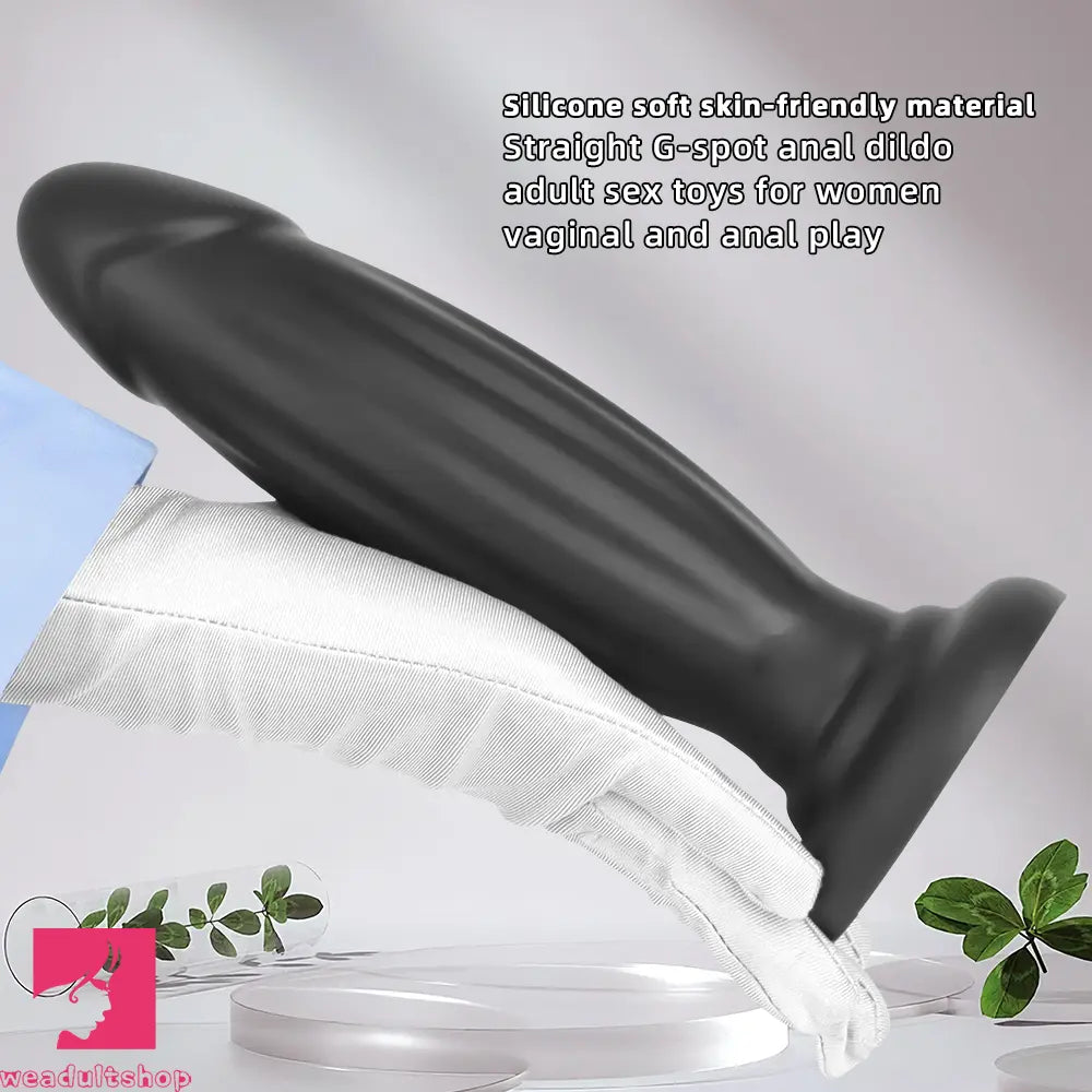 8.85in Eggless Female Masturbator Silicone Soft Dildo For Women Couples