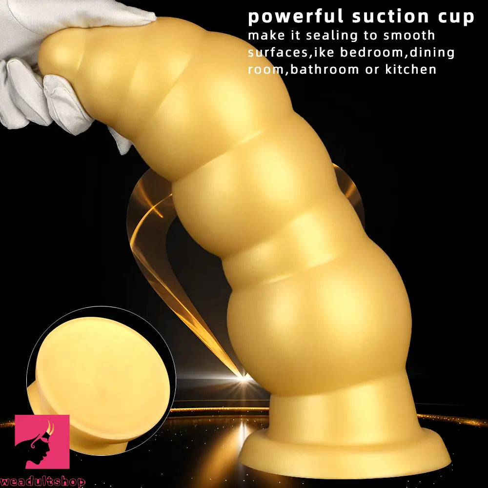10.23in 14.56in Giant Cock Butt Plug Small Head Silicone Soft Thick Dildo