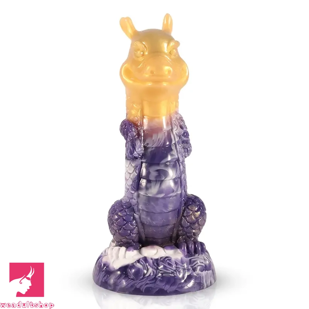 7.87in Realistic Silicone Dragon Dildo For G-Spot Stimulating Ball-Free