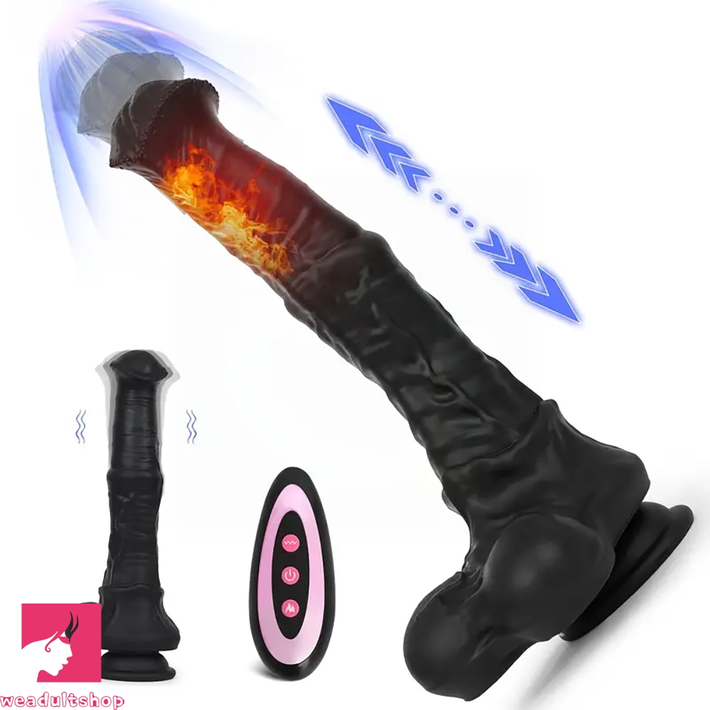 8.8in Vibrating Horse Thrusting Dildo Female Sex Toy For G Spot Clit 8.8in Vibrating Horse Thrusting Dildo Female Sex Toy For G Spot Clit