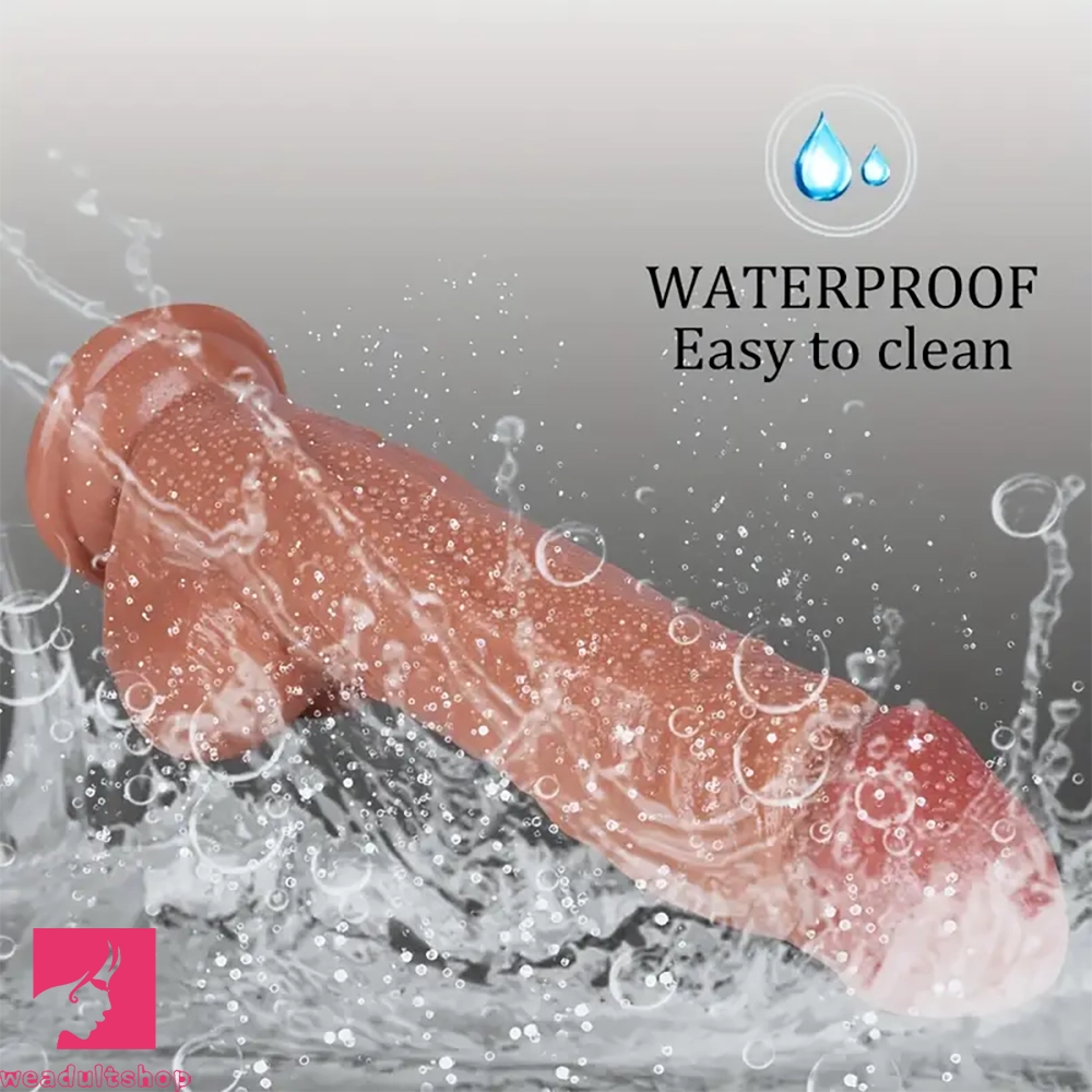 10.63in Realistic Textured Adult Dildo Suitable For Both Men Women Clit